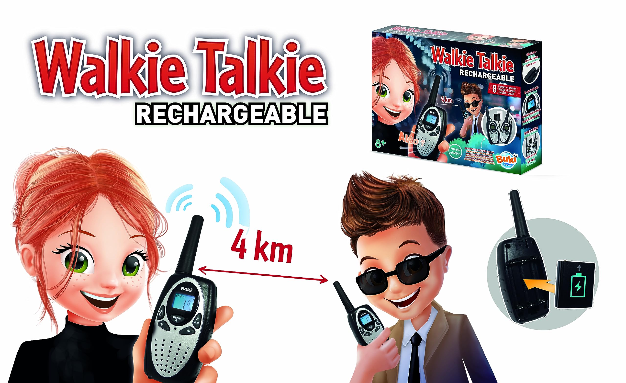 buki-nature-tw02-talkie-walkie-rechargeable-classic image 2