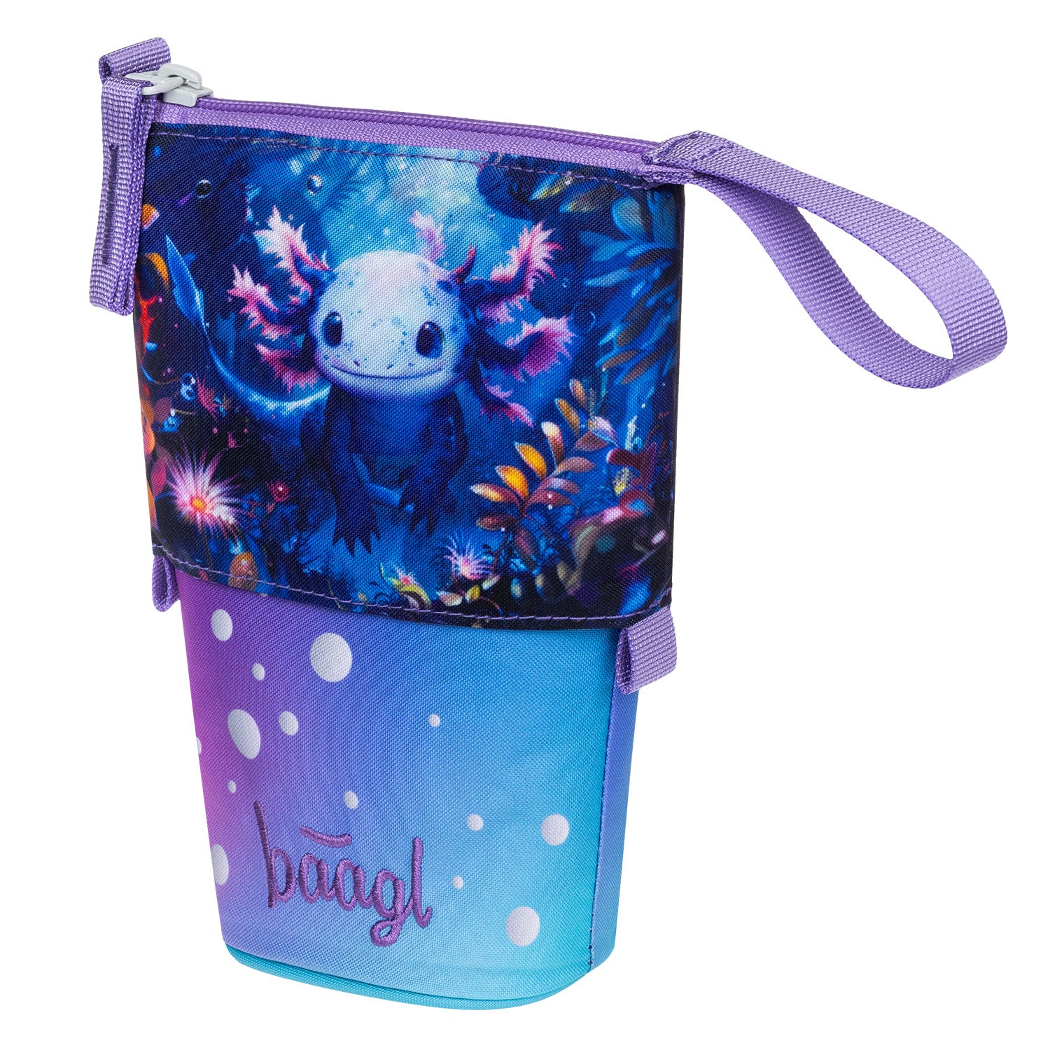 baagl-pop-up-trousse-axolotl-enfant-recycl-e image 2