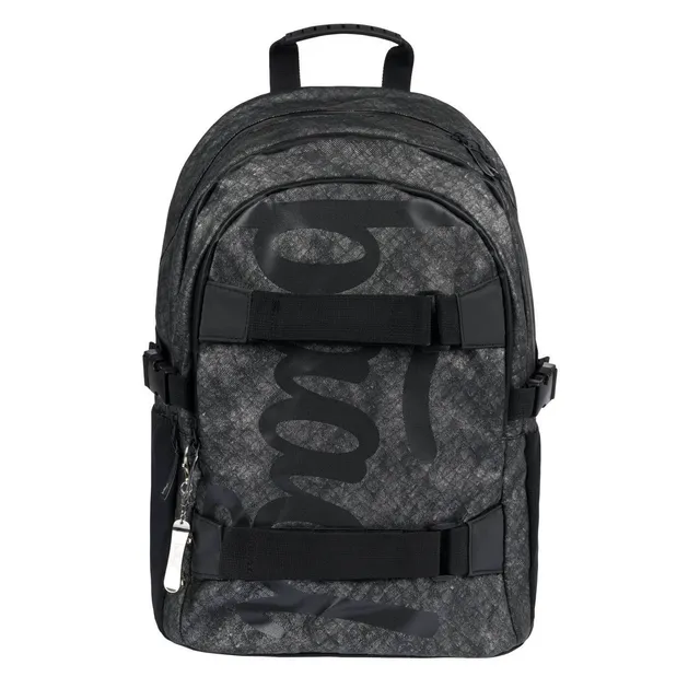 baagl-skate-ash-sac-dos-scolaire-25-l-gris image 1