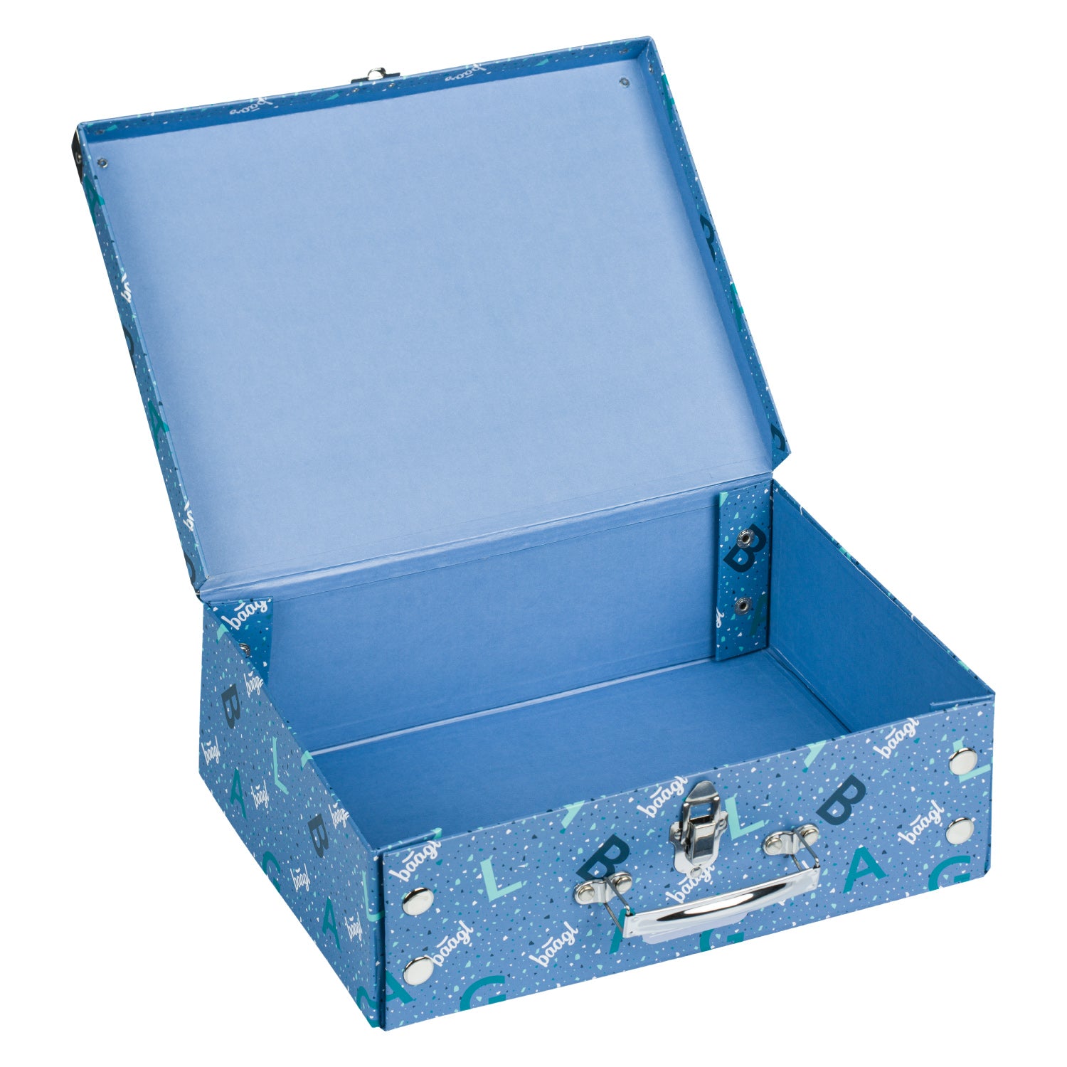 baagl-mallette-pliable-logo-bleu-fournitures image 2
