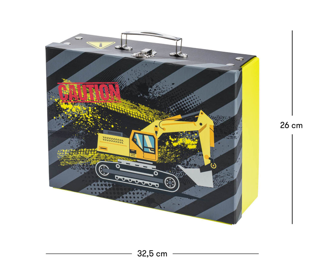 baagl-digger-mallette-scolaire-pliable-papier image 5