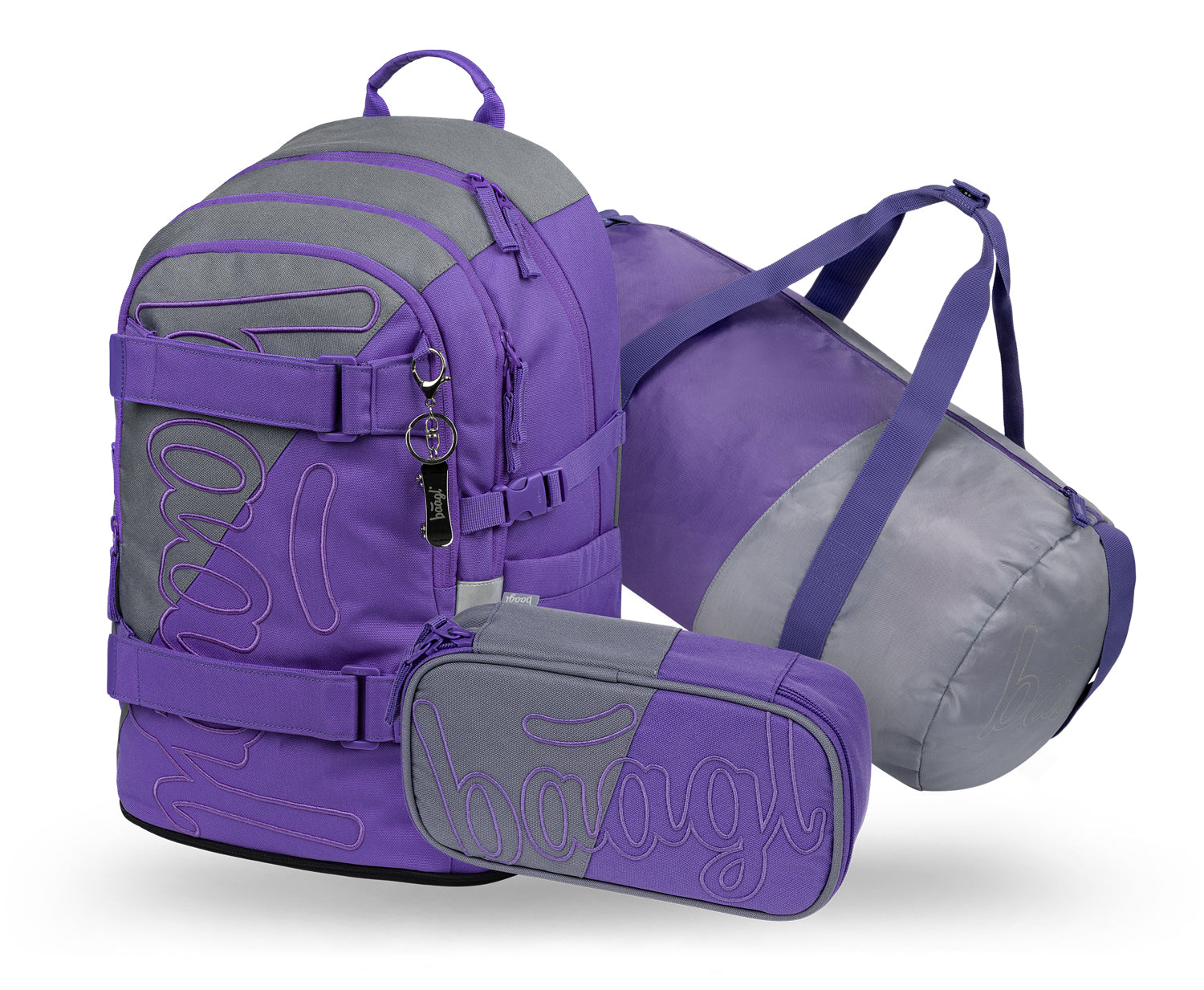 baagl-skate-dual-set-scolaire-sac-trousse-recycl image 1
