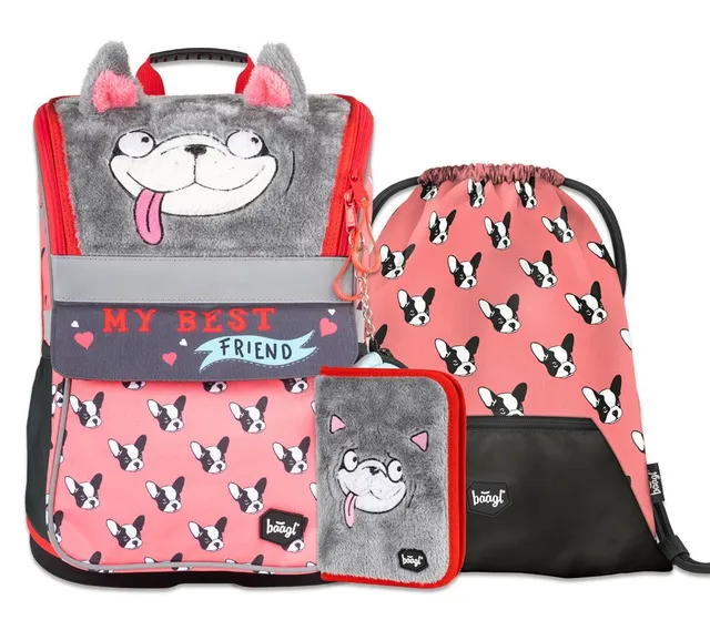 baagl-zippy-doggie-ensemble-scolaire-cartable-18-l image 1