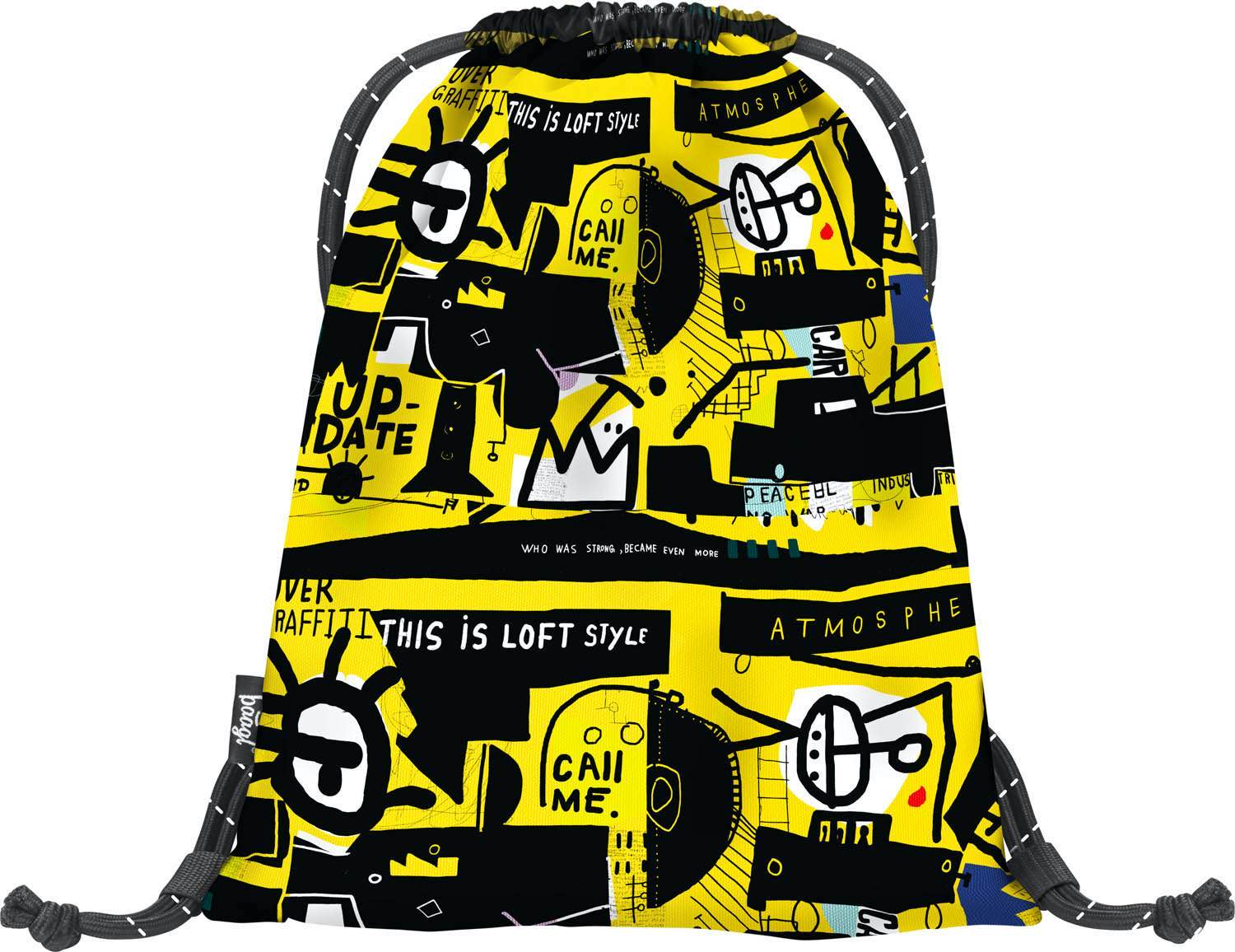 baagl-gym-sacks-skate-street-art-sac-de-gym-enfant image 2