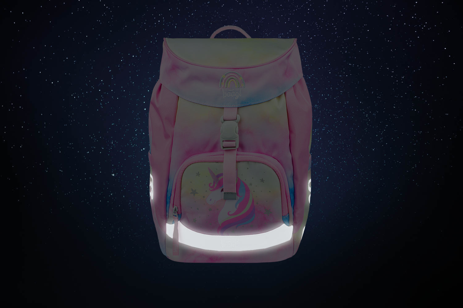 baagl-airy-rainbow-unicorn-ii-sac-dos-ensemble-licorne image 7