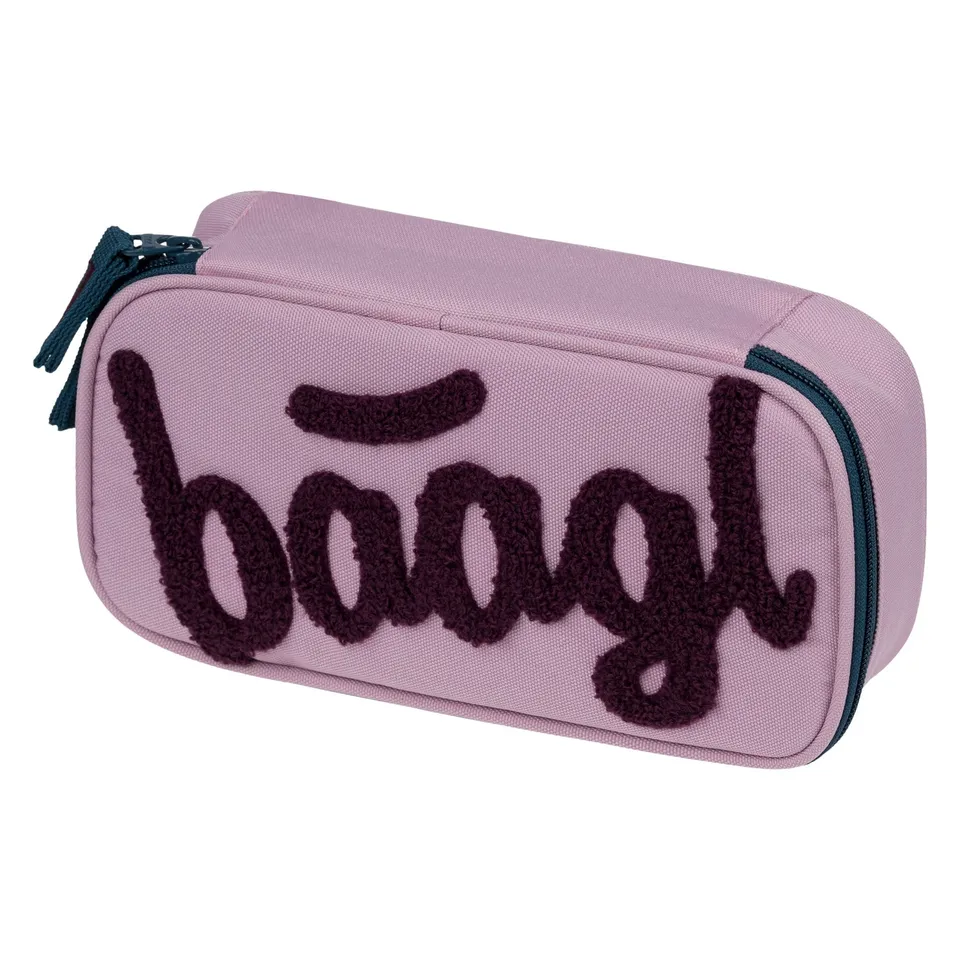 baagl-school-pencil-pouches-rose-trousse-recycl-e image 1
