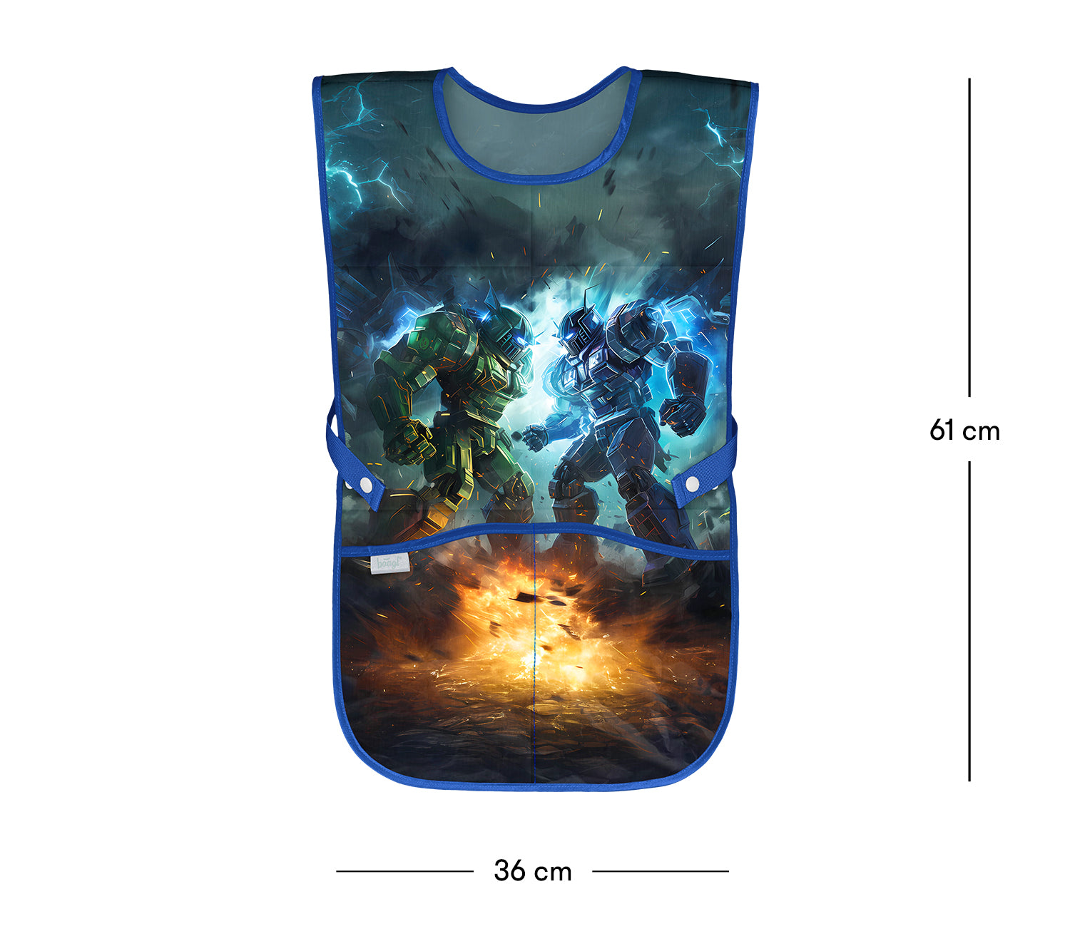 baagl-robots-tablier-enfant-lavable-2-poches image 4
