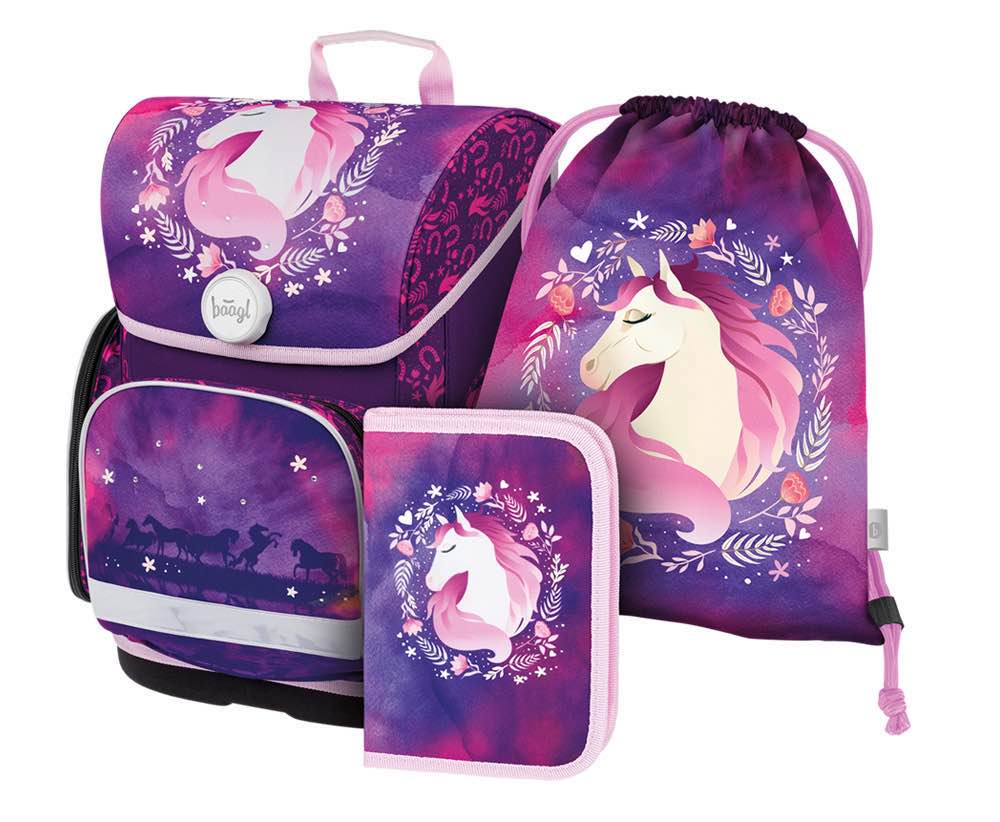 baagl-ergo-horse-cartable-scolaire-set-3-pi-ces-19-l image 1