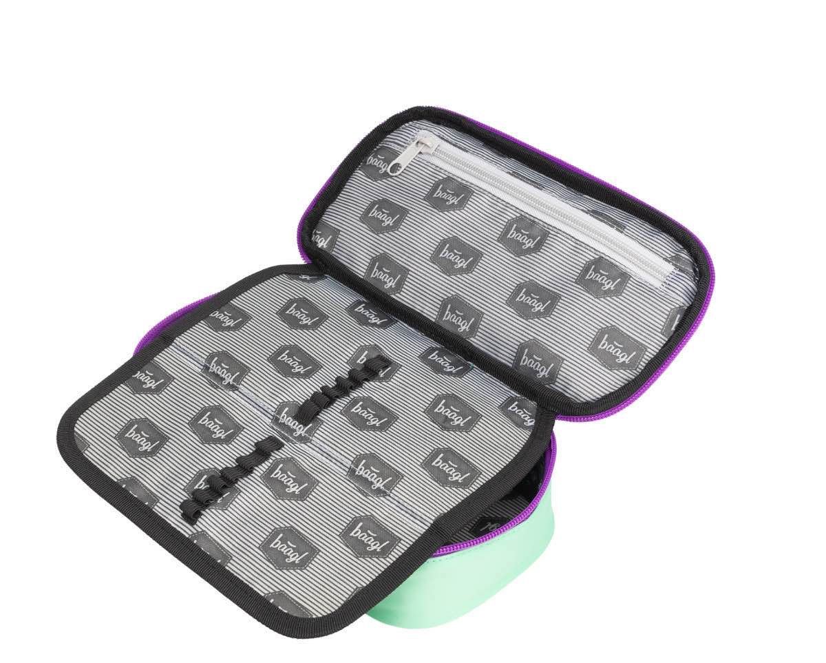 baagl-skate-mint-tui-scolaire-trousse-crayons-fille-vide image 3