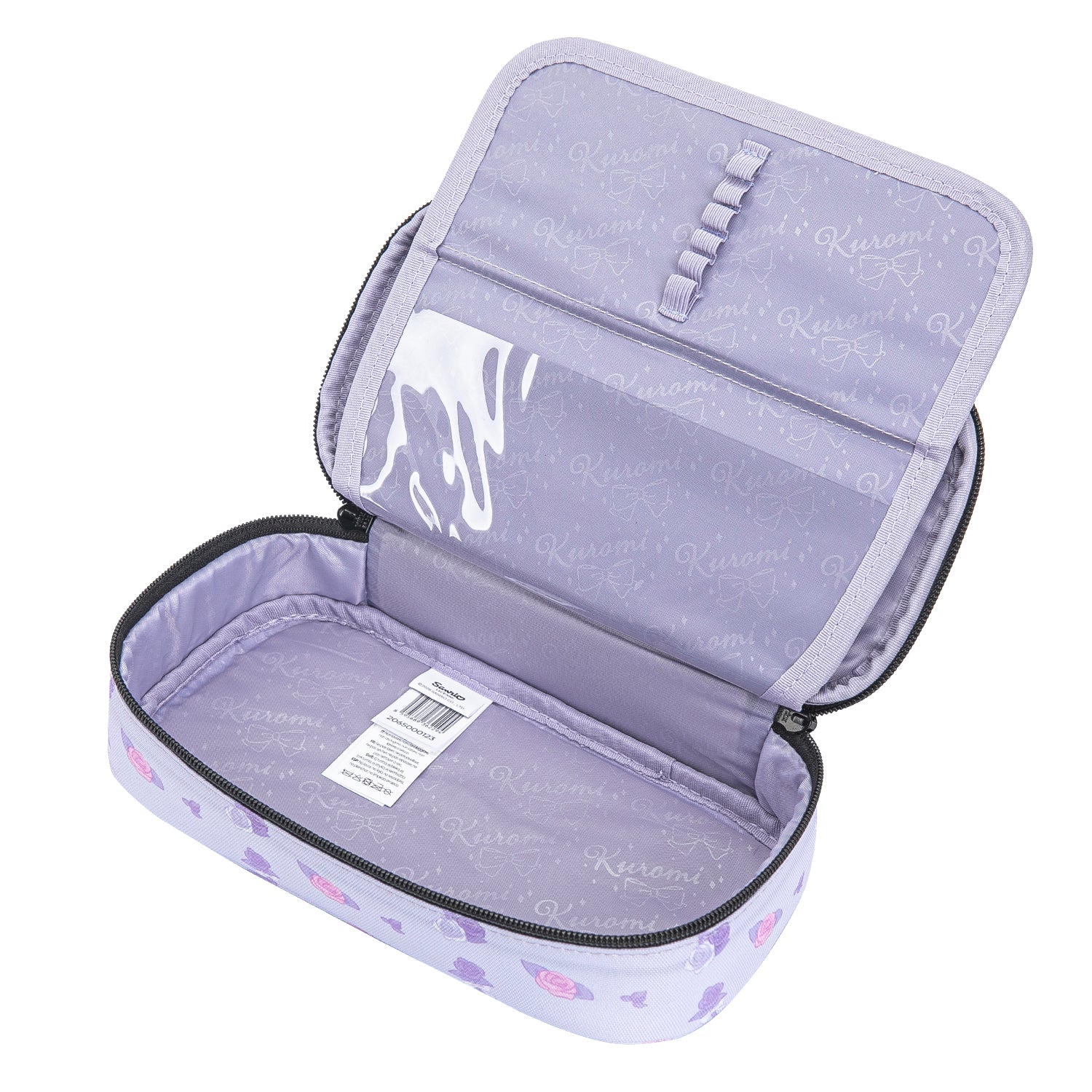 baagl-kuromi-sweet-one-trousse-scolaire-recycl-e-fille image 2