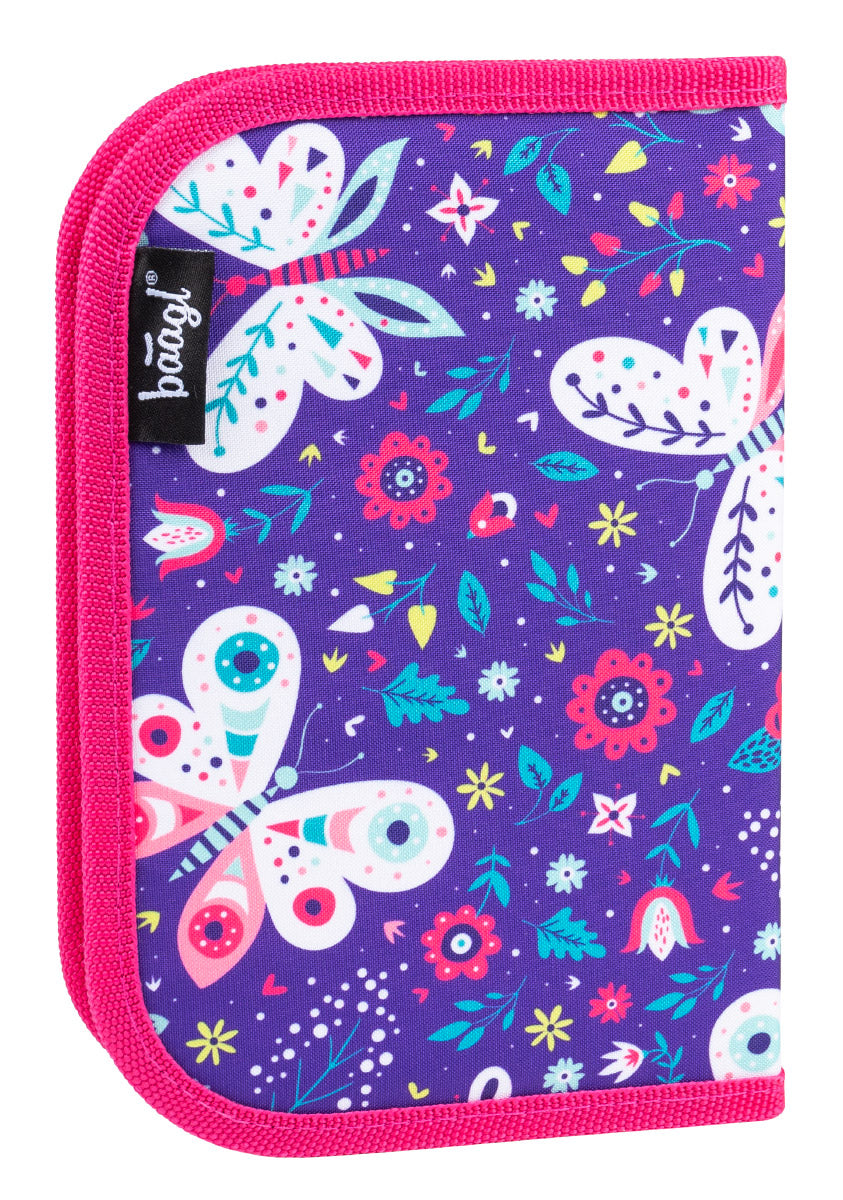 baagl-classic-butterfly-trousse-scolaire-papillon-vide image 2