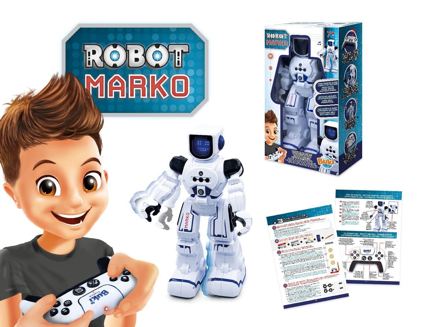 buki-robots-7601-robot-marko-programmable-20-fonctions image 2