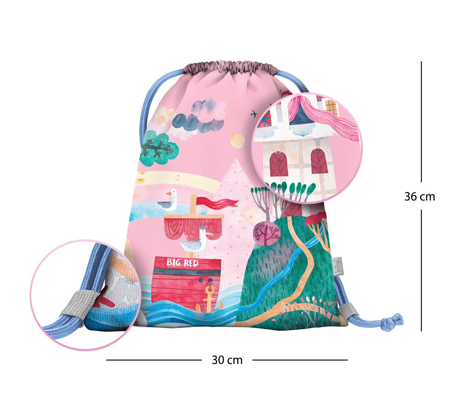 baagl-gym-sacks-fairytale-sac-gym-maternelle-enfant image 3