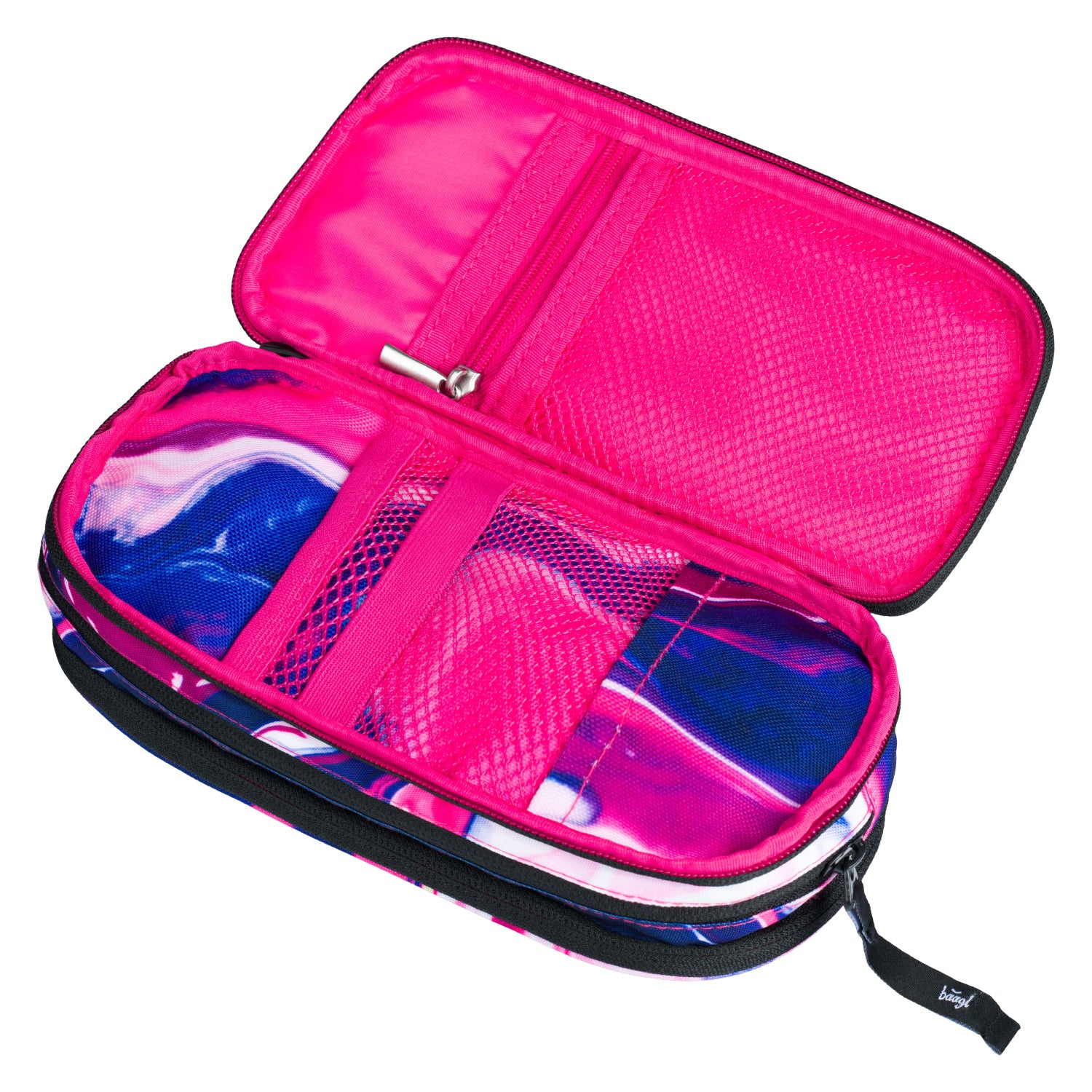 baagl-student-plum-trousse-scolaire-3-compartiments-fille image 2