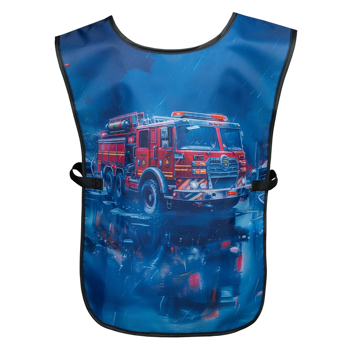 baagl-rescuers-tablier-enfant-peinture-2-poches-lavable image 2