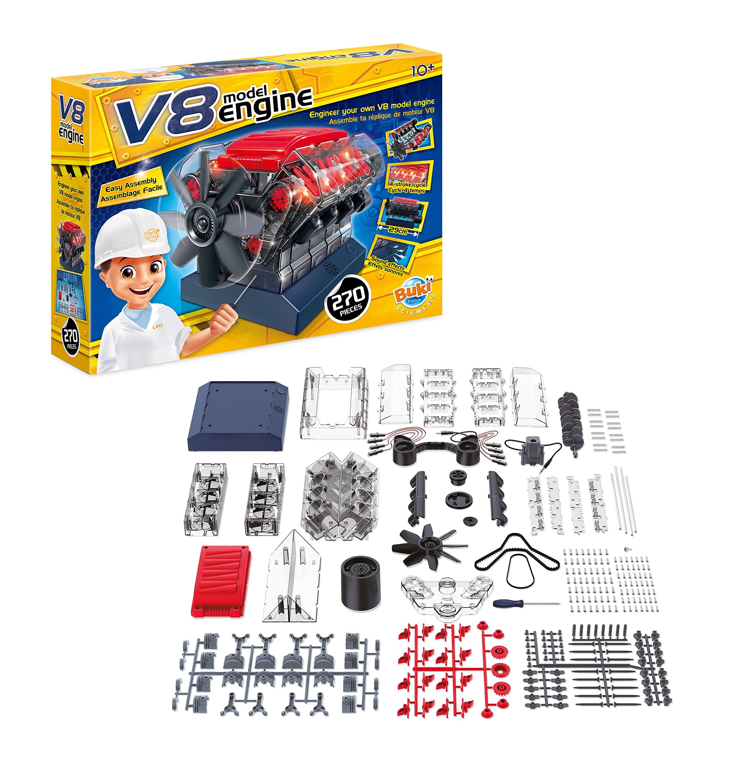 buki-7161-moteur-v8-construire-270-pi-ces-d-s-10-ans image 2
