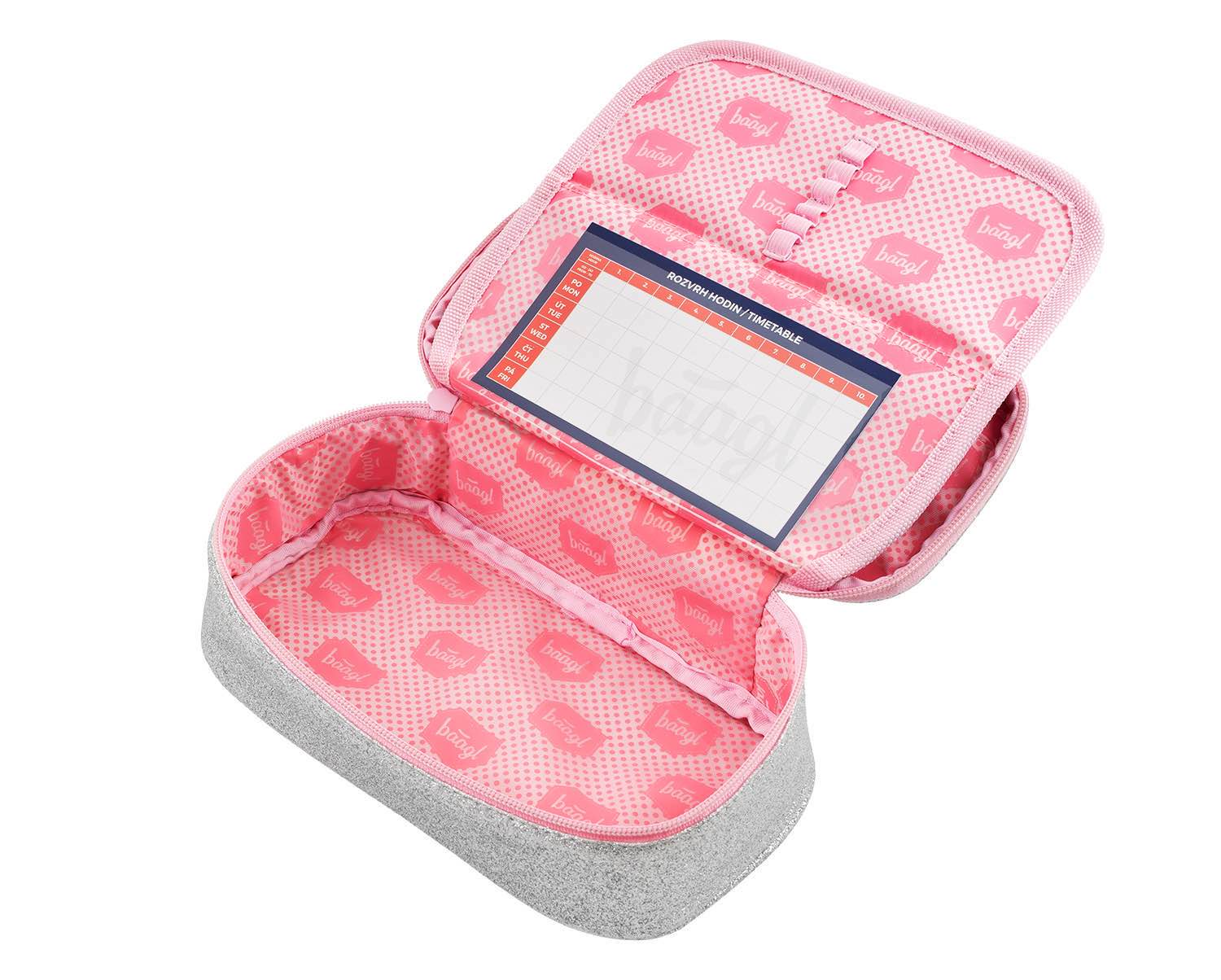 baagl-fun-unicorn-trousse-scolaire-2-compartiments image 2