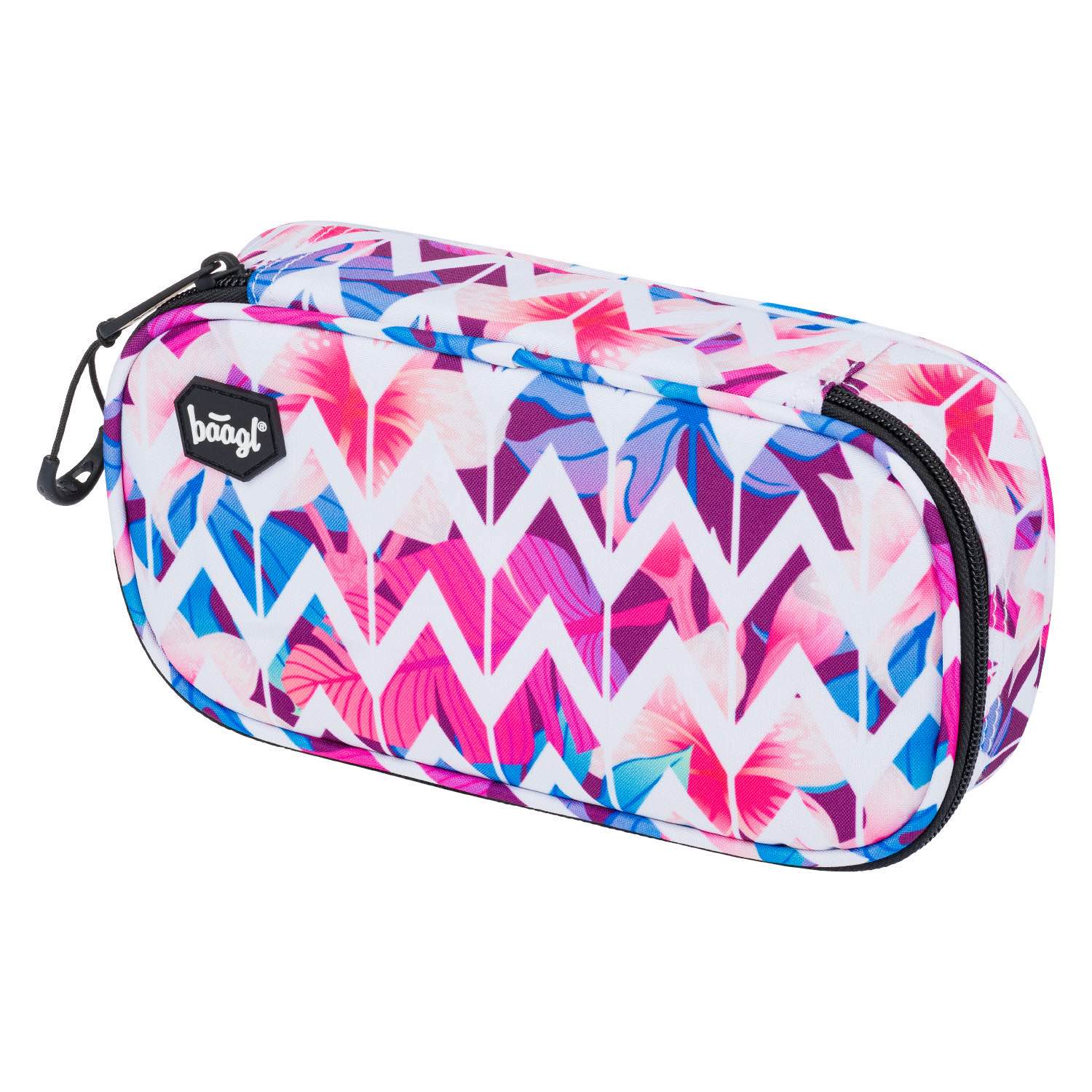 baagl-hawaii-trousse-scolaire-vide-motif-fleuri image 1