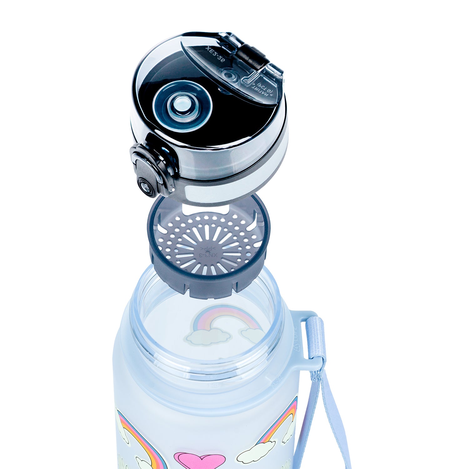 baagl-rainbow-red-gourde-tritan-500-ml-sans-bpa-enfant image 6