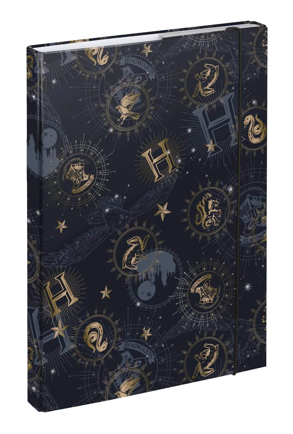 baagl-harry-potter-hogwarts-chemise-a4-lastique-poudlard image 1