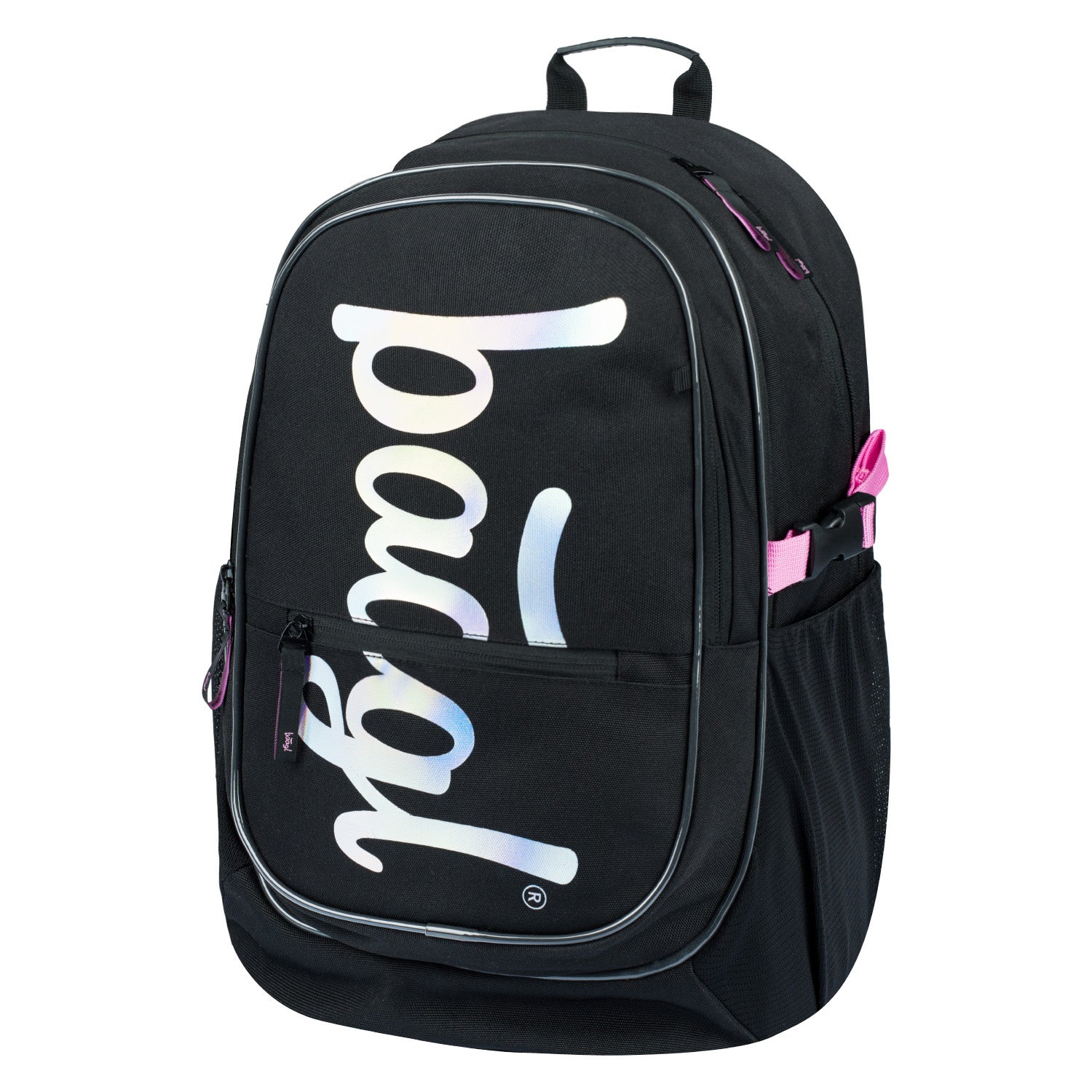 baagl-core-metallic-holo-sac-dos-scolaire-25-l-holographique image 2