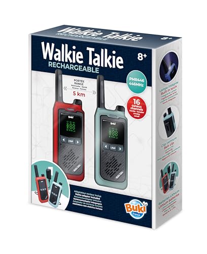 buki-nature-talkie-walkie-rechargeable-5-km-lot-de-2-16-canaux image 6
