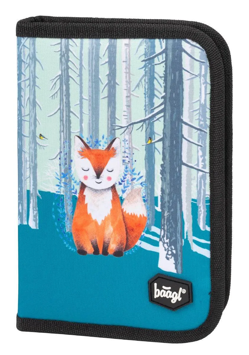 baagl-foxie-trousse-1-compartiment-renard image 1
