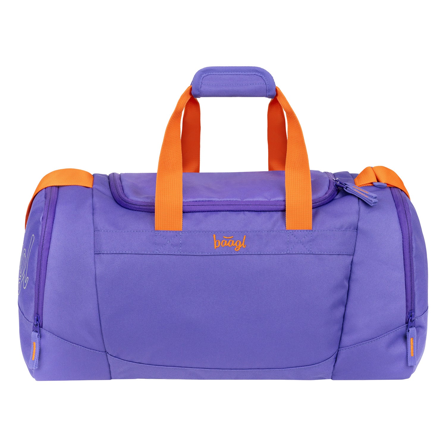 baagl-duffle-orange-sac-de-sport-25-l-recycl image 2