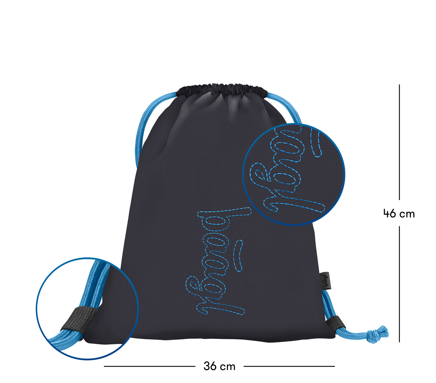 baagl-gym-sacks-sac-de-sport-logo-mix-recycl image 3
