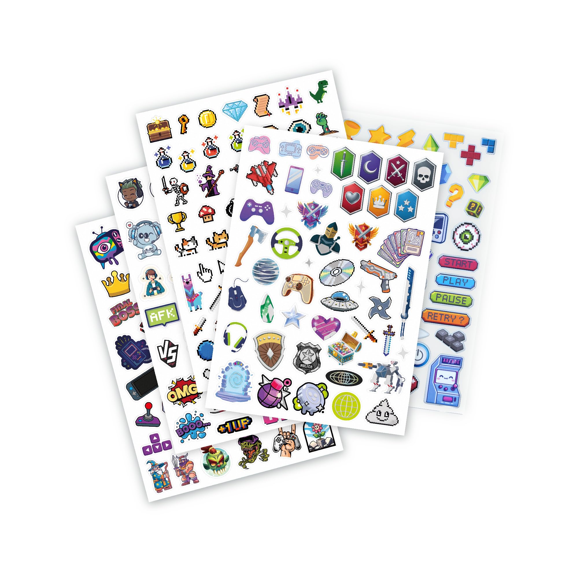 buki-cr-atif-et-beaut-pochette-stickers-gaming-fk019-200-pi-ces image 4