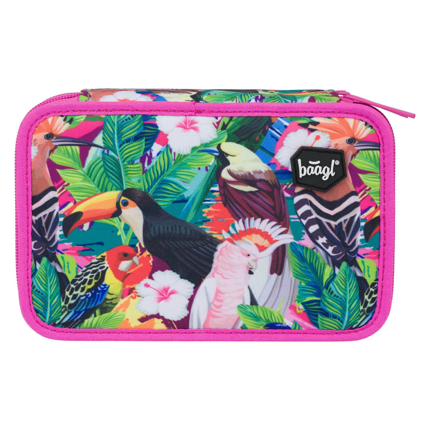 baagl-toucan-trousse-scolaire-double-compartiment-vide image 5