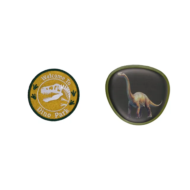 baagl-baaglies-dino-patches-velcro-dinosaure-lot-de-2 image 1