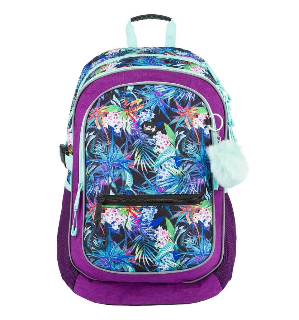 baagl-core-jungle-sac-dos-scolaire-25-l-fille image 1
