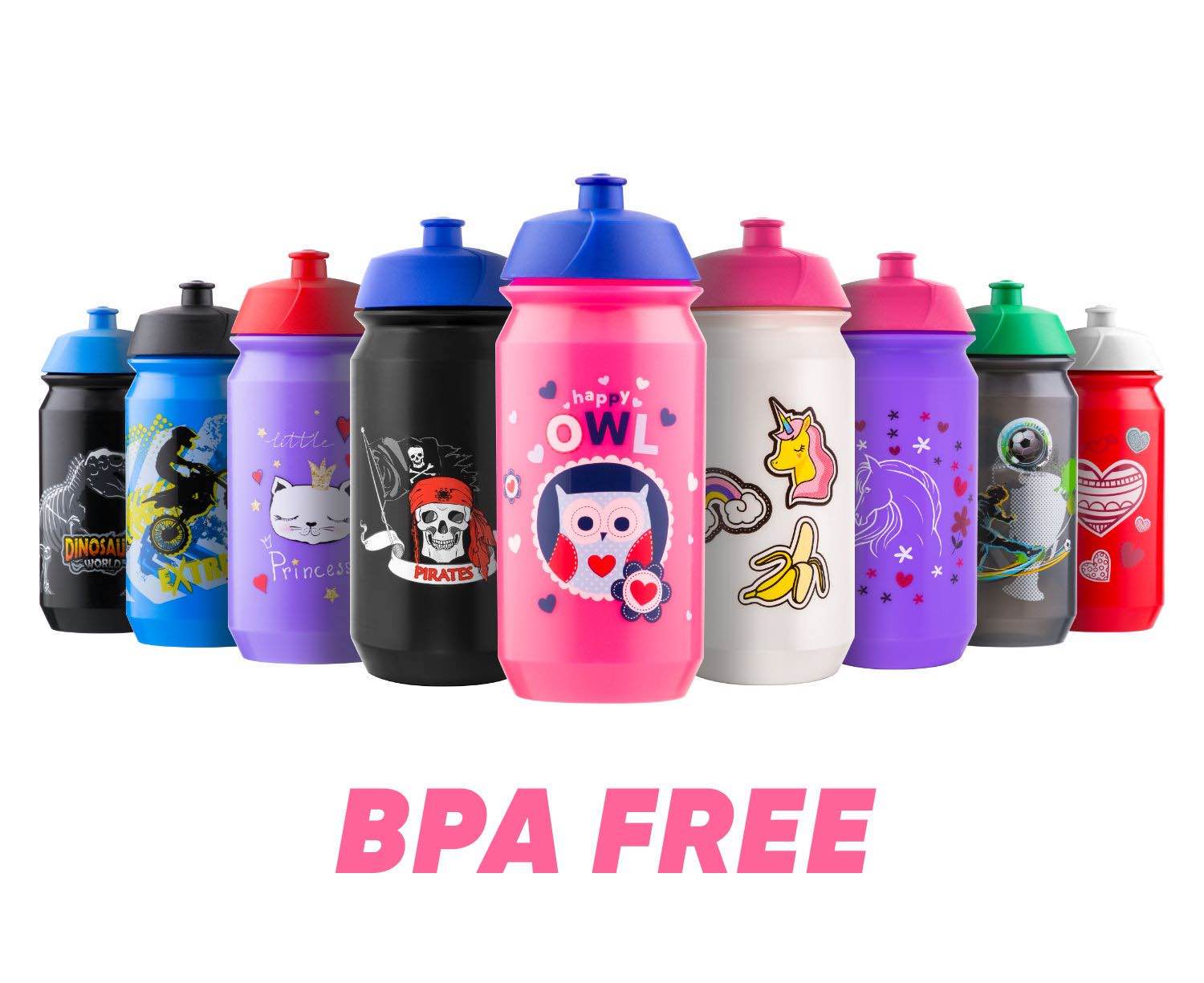 baagl-little-owls-gourde-enfant-500-ml-chouettes-sans-bpa image 6