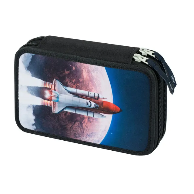 baagl-space-shuttle-trousse-scolaire-double-vide-gar-on image 1