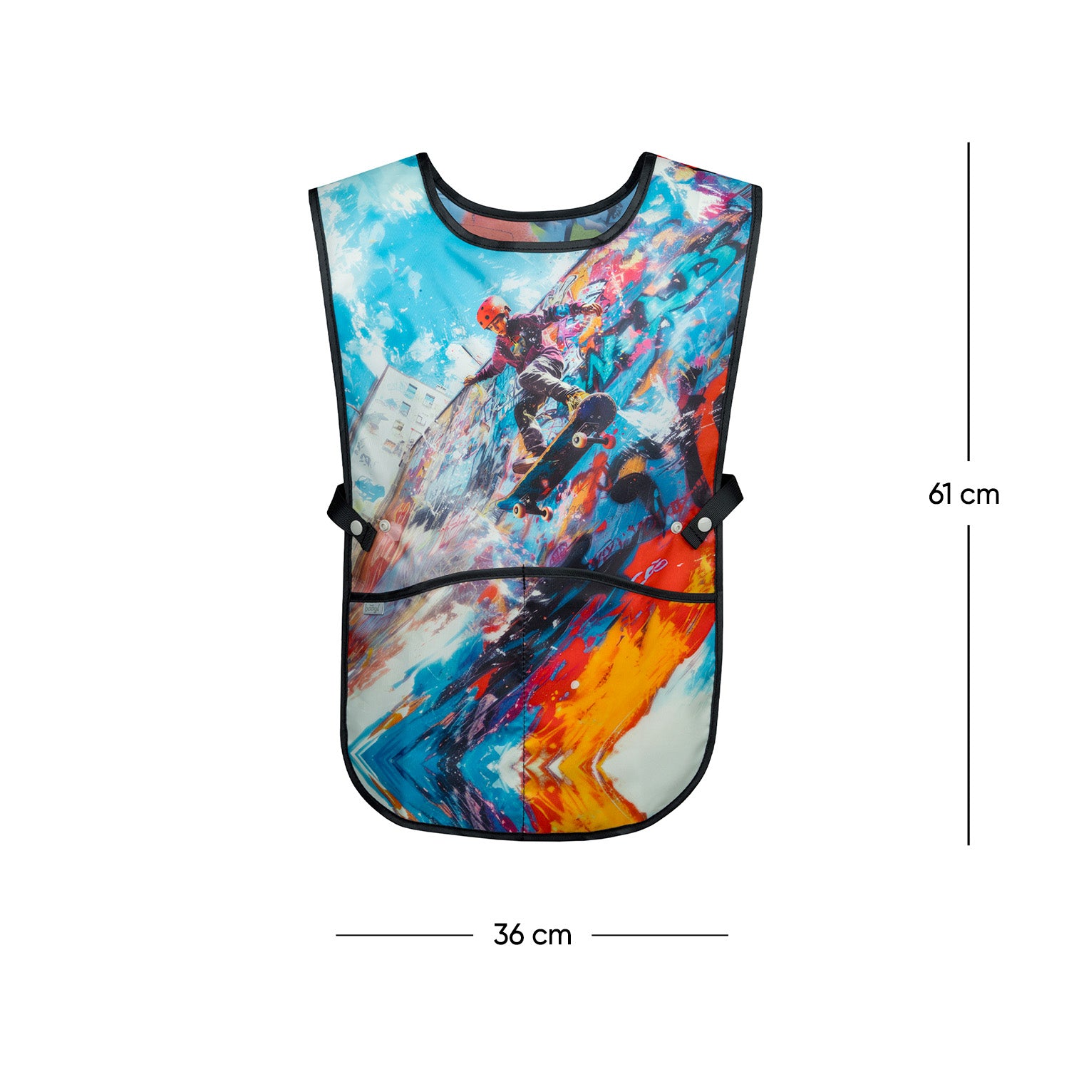 baagl-skatepark-tablier-enfant-cole-lavable-poches image 4