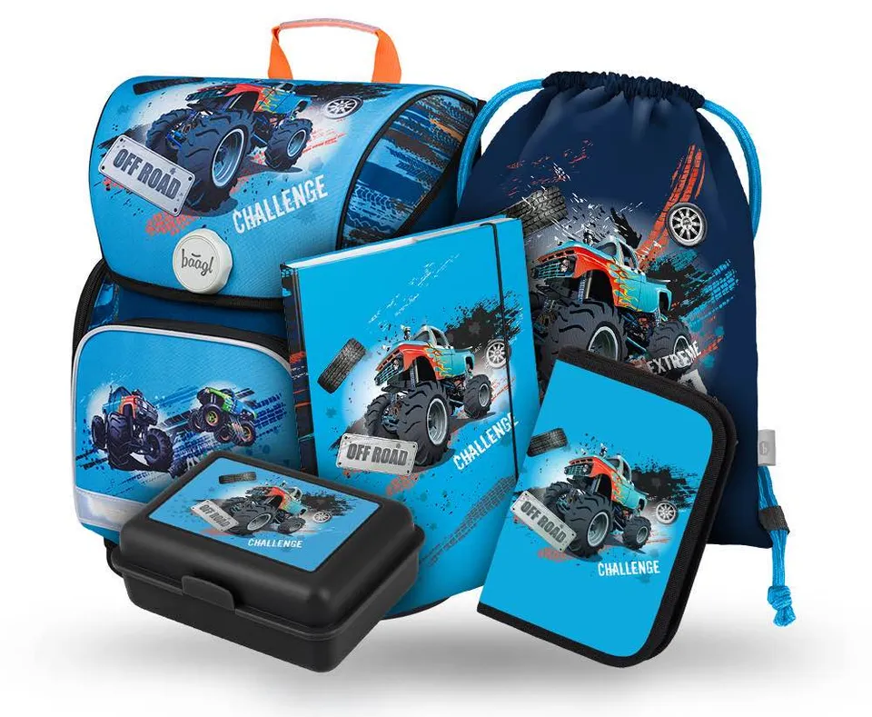 baagl-school-sets-ergo-truck-ii-cartable-scolaire-set-gar-on image 1