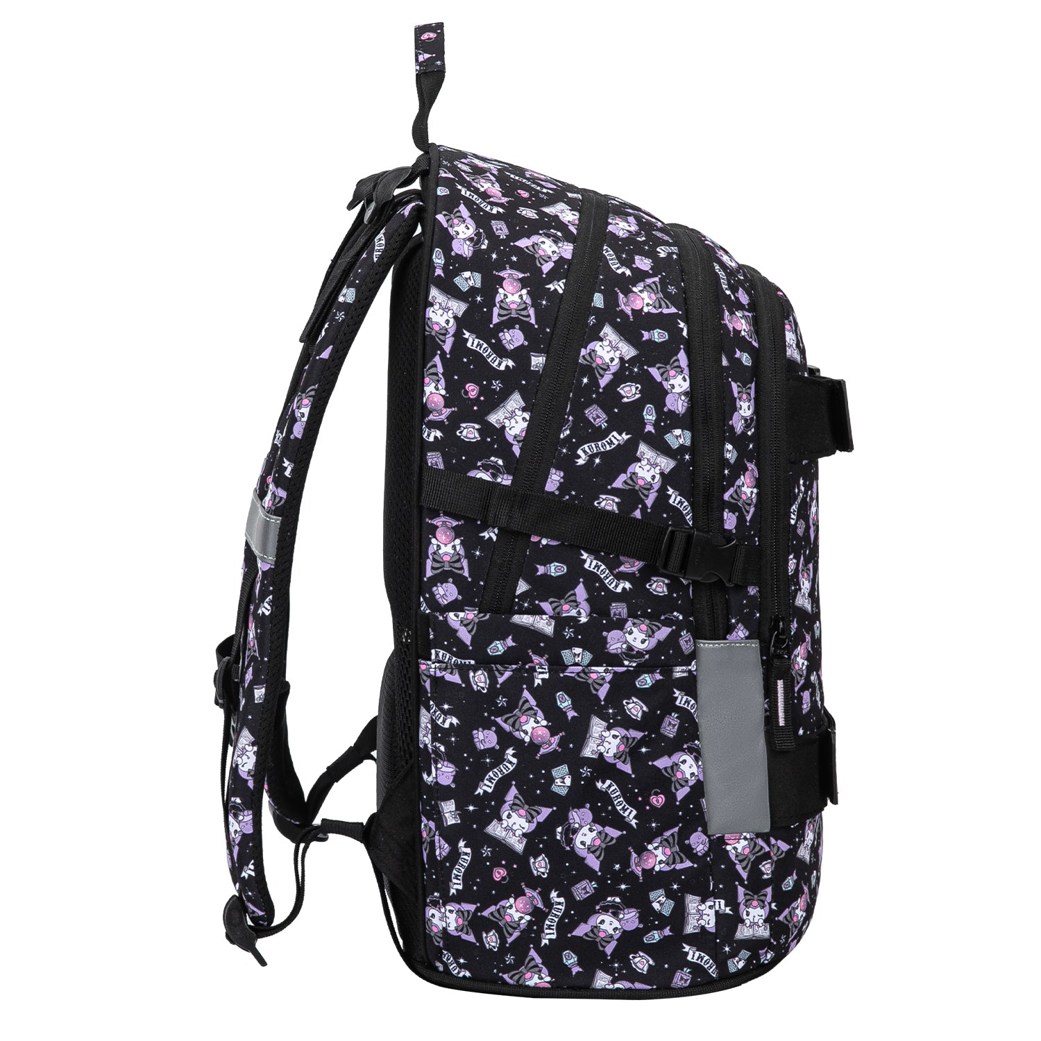 baagl-skate-kuromi-black-sac-dos-scolaire-15-pouces image 3