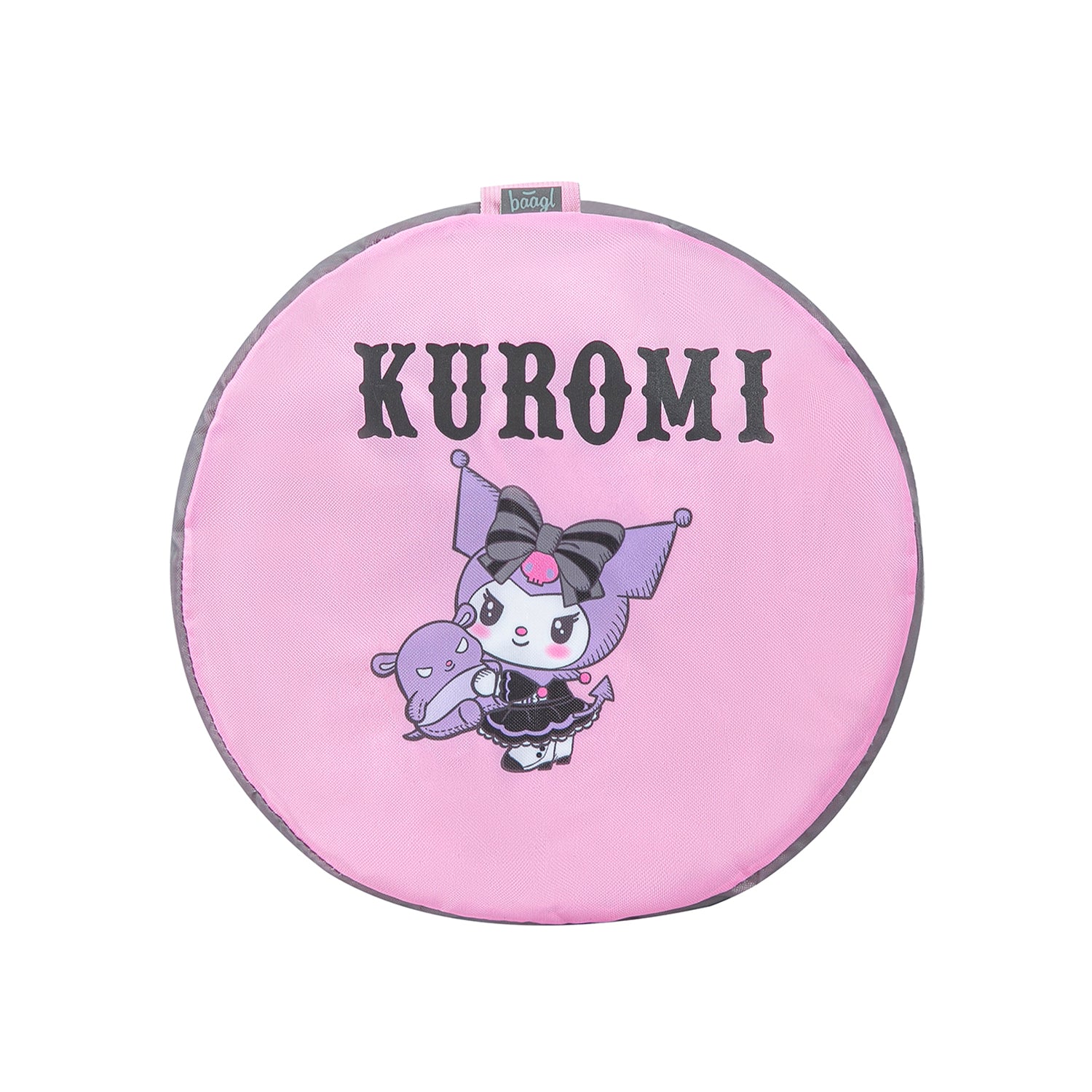 baagl-hoop-kuromi-grey-sac-de-sport-pliable-22-l-recycl image 3