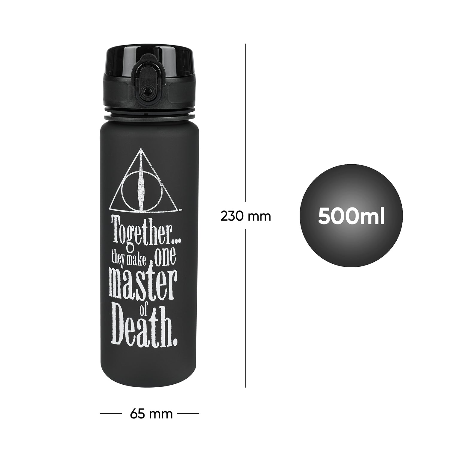 baagl-harry-potter-deathly-hallows-gourde-tritan-500-ml image 7