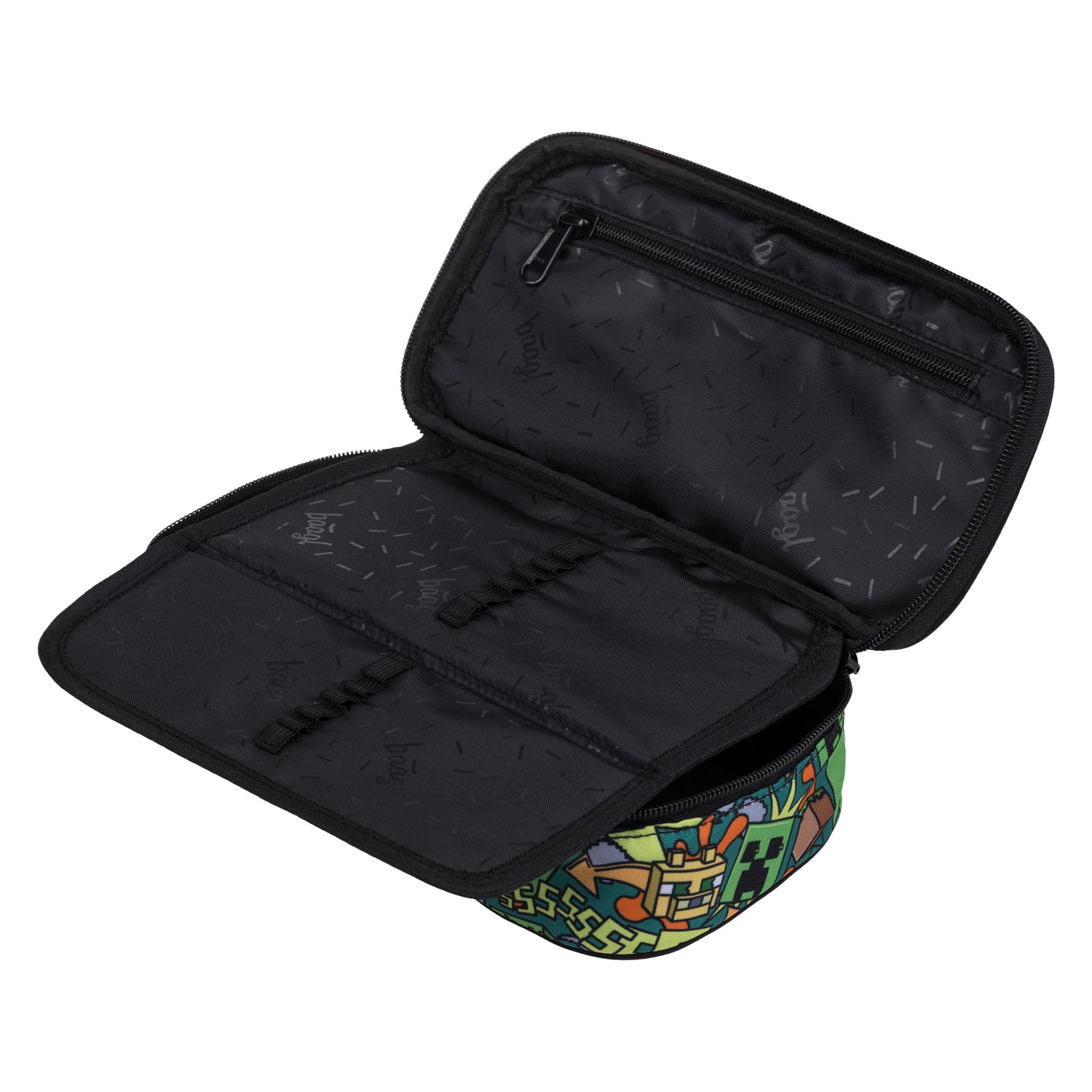 baagl-school-pencil-pouches-minecraft-chaos-trousse-recycl-e image 3