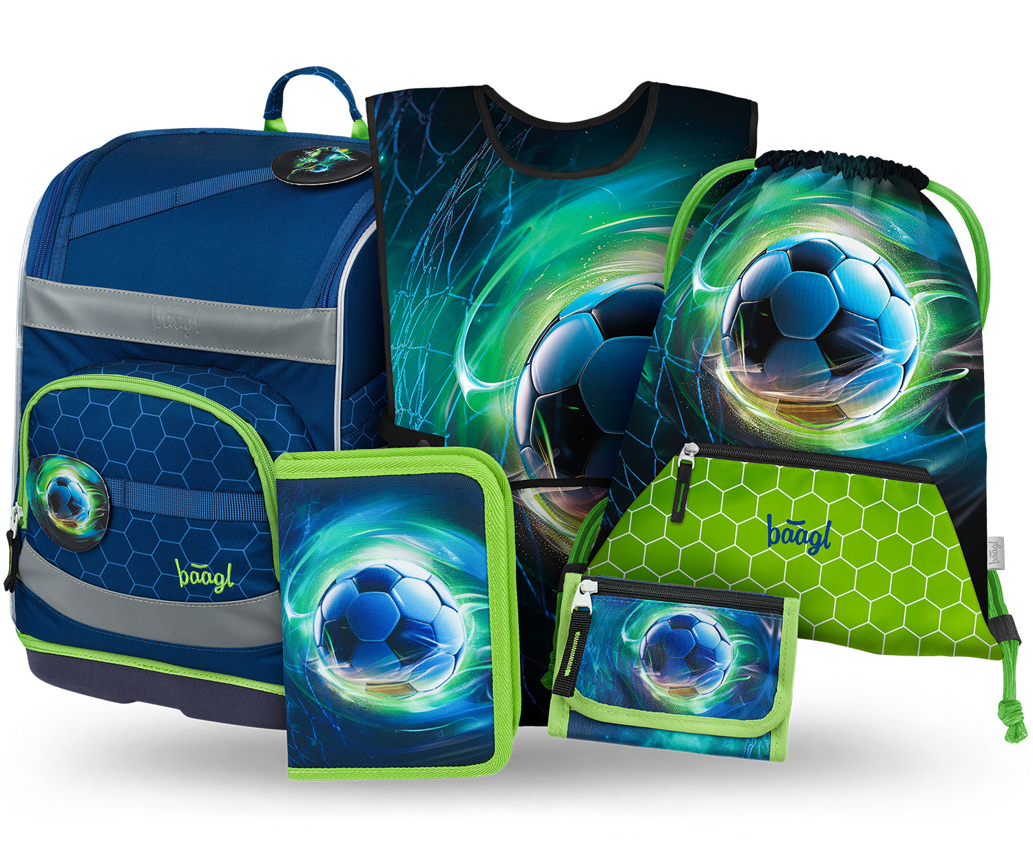 baagl-zippy-plus-soccer-ball-ii-cartable-ensemble-3-pi-ces image 1