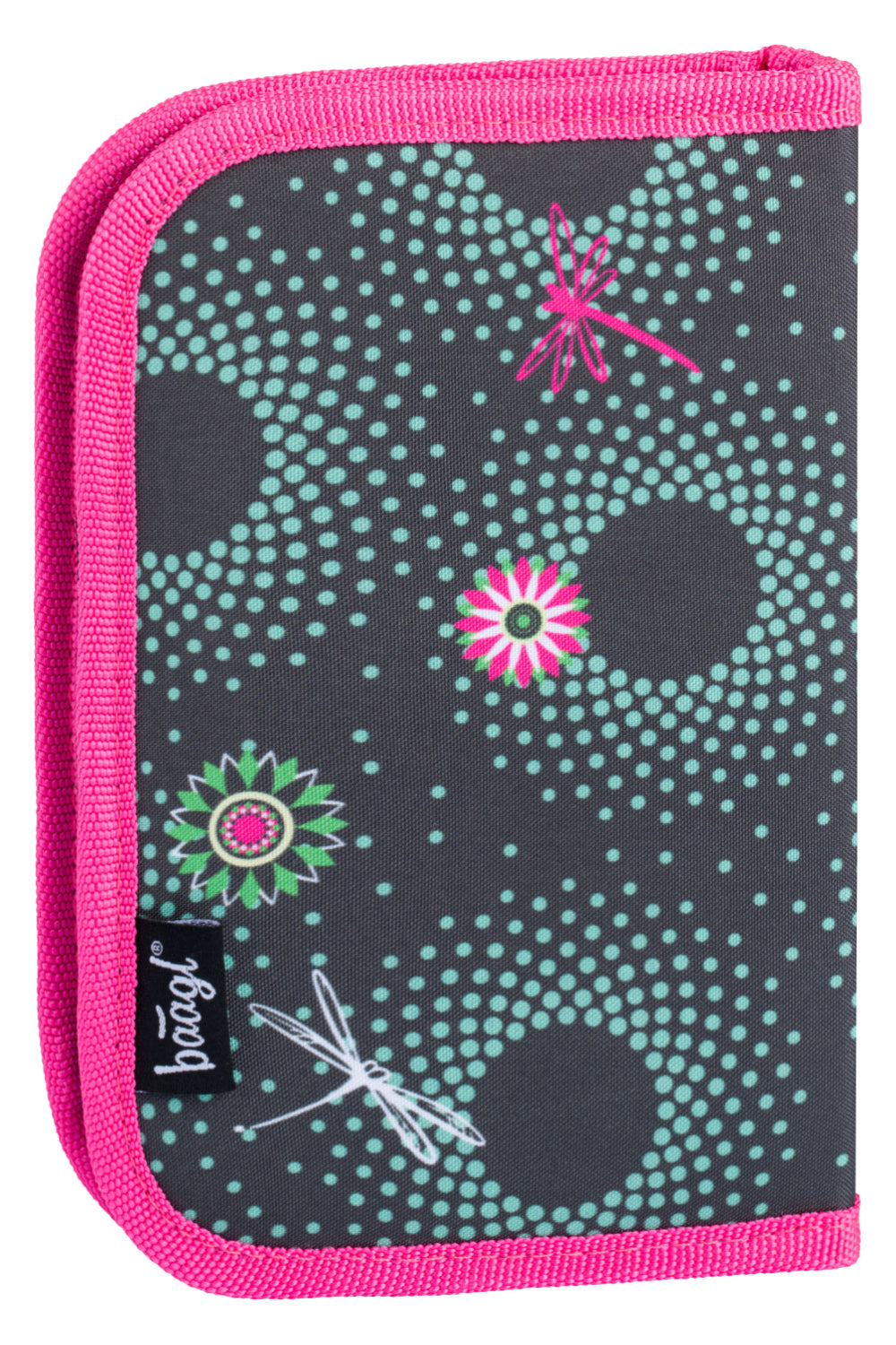 baagl-classic-flowers-trousse-rigide-vide-fleurs image 2