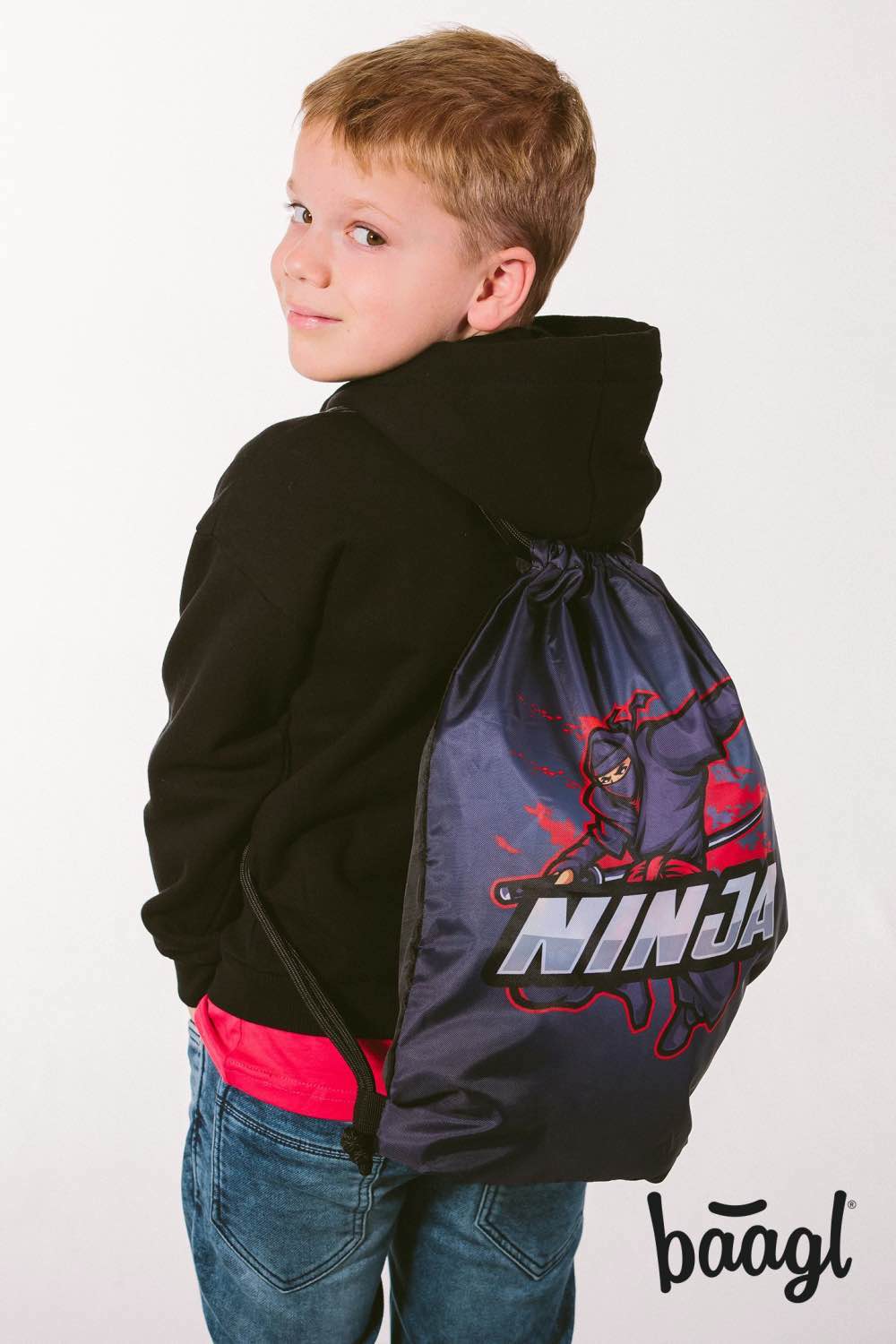 baagl-gym-sacks-ninja-sac-de-gym-noir-gar-on image 4