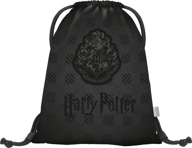 baagl-harry-potter-sac-gym-poudlard-noir-recycl-lavable image 1