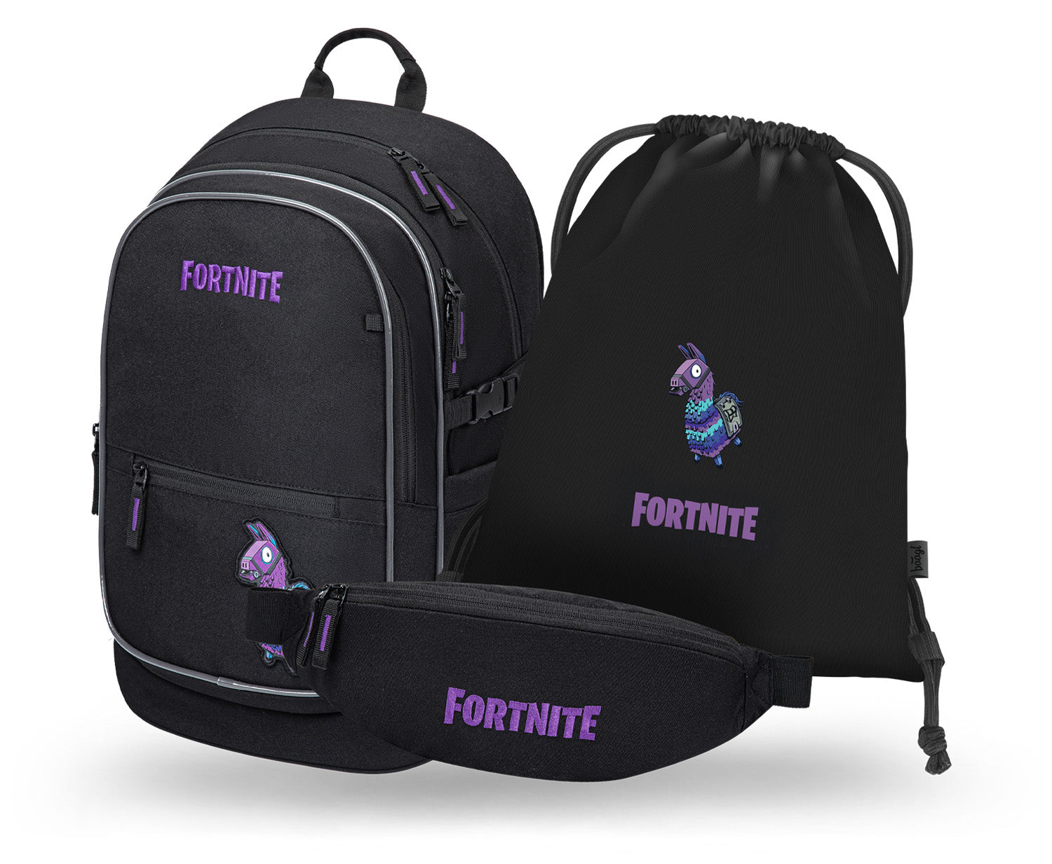 baagl-core-fortnite-llama-set-scolaire-recycl image 1