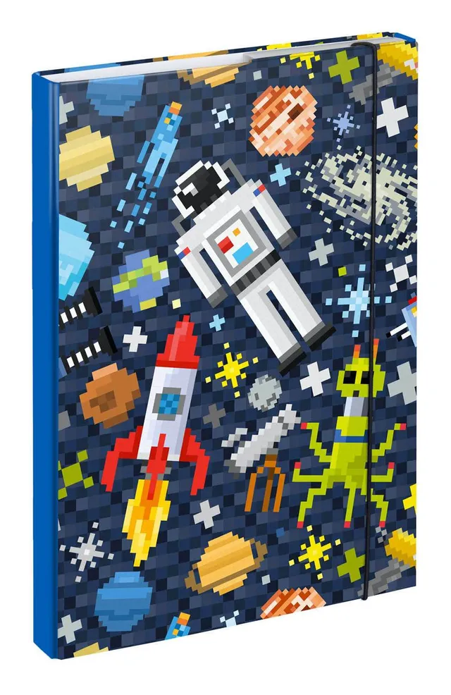 baagl-space-game-chemise-a4-lastique-jeu-spatial image 1