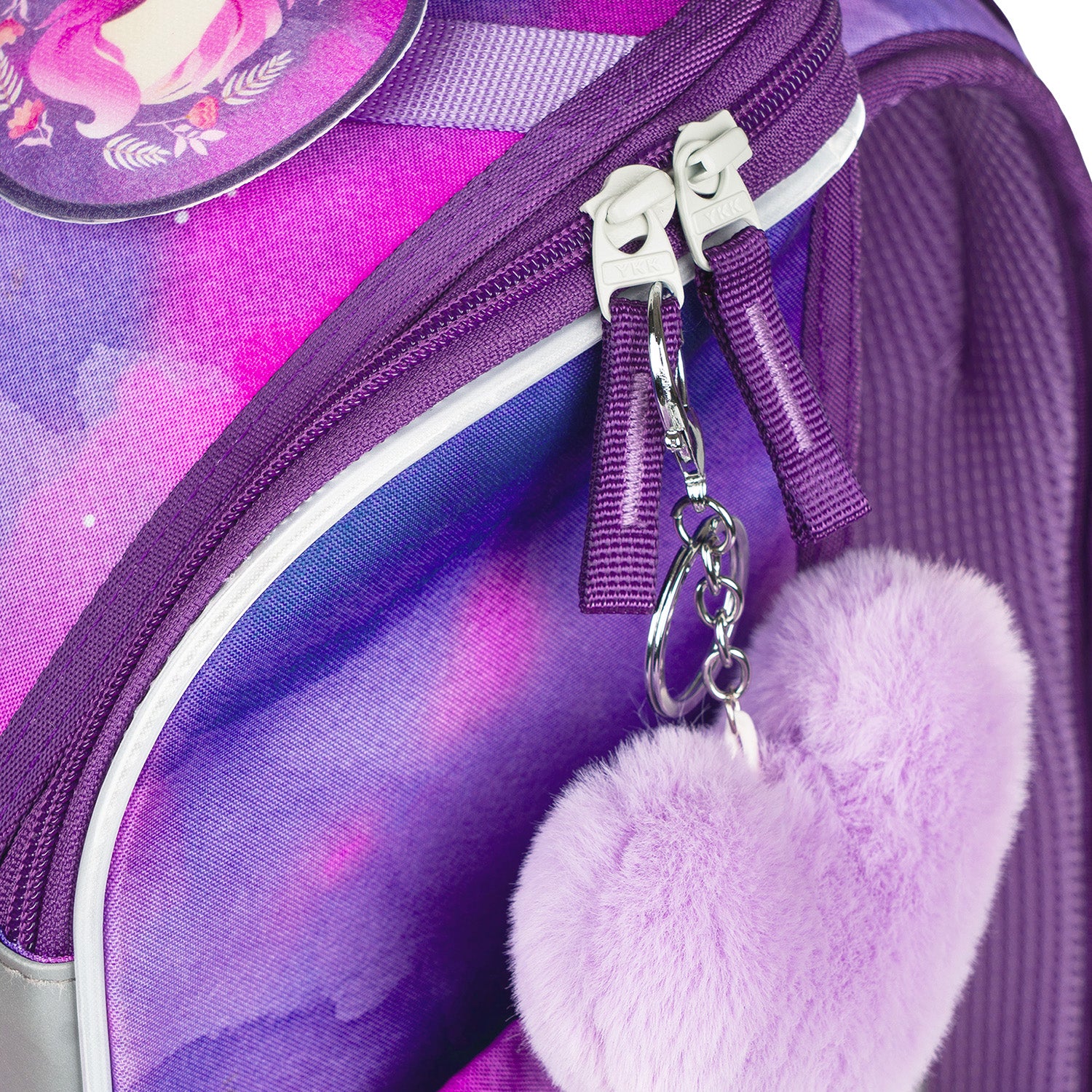 baagl-zippy-plus-horse-cartable-fille-21-l-badges-interchangeables image 6