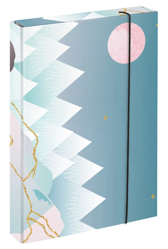 baagl-jumbo-moon-chemise-a4-lastique-motif-lune image 1