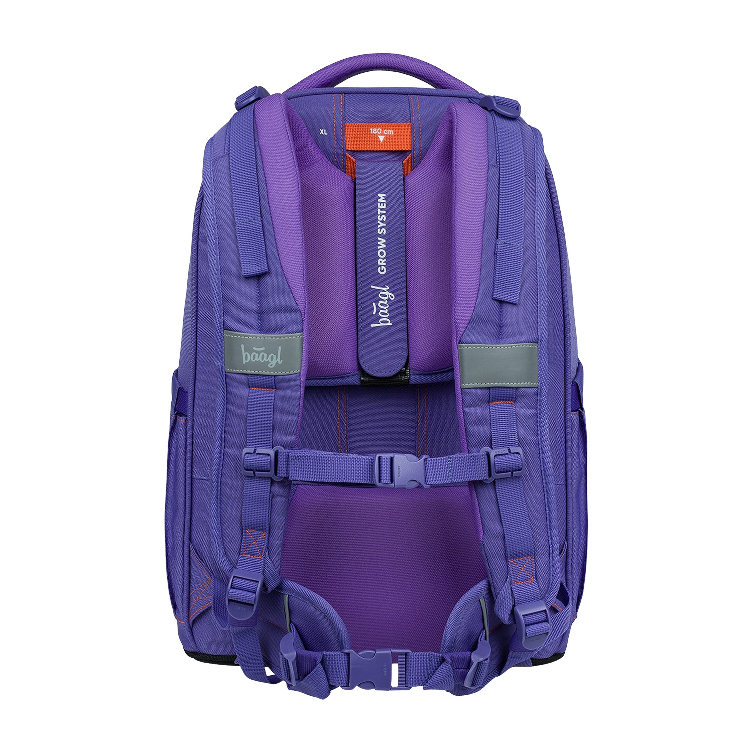 baagl-skate-max-orange-sac-dos-scolaire-3-compartiments image 4